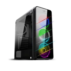 Spirit of Gamer Deathmatch VII RGB fekete ablakos táp nélküli ATX ház Spirit of Gamer Deathmatch VII RGB fekete ablakos táp nélküli ATX ház