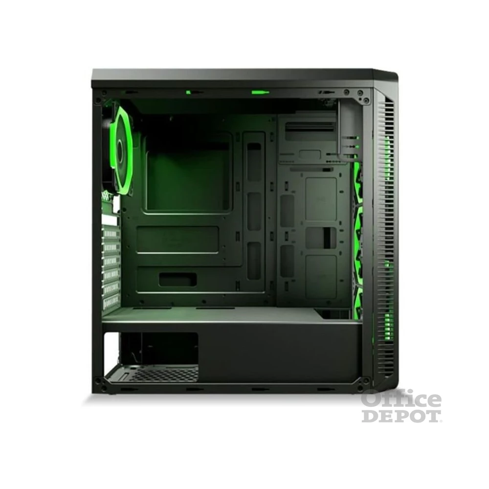 Spirit of Gamer Deathmatch VII RGB fekete ablakos táp nélküli ATX ház