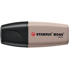 Stabilo BOSS MINI NatureVibes melegszürke szövegkiemelő