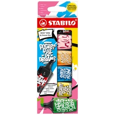 Stabilo BOSS MINI by Snooze One 6 db-os szövegkiemelő készlet Stabilo BOSS MINI by Snooze One 6 db-os szövegkiemelő készlet