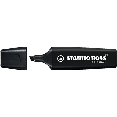 Stabilo BOSS ORIGINAL fekete marker Stabilo BOSS ORIGINAL fekete marker
