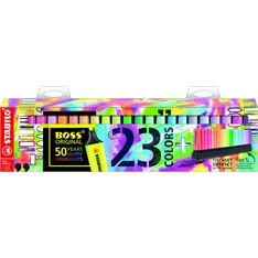 Stabilo BOSS ORIGINAL 23db-os asztali szövegkiemelő készlet Stabilo BOSS ORIGINAL 23db-os asztali szövegkiemelő készlet