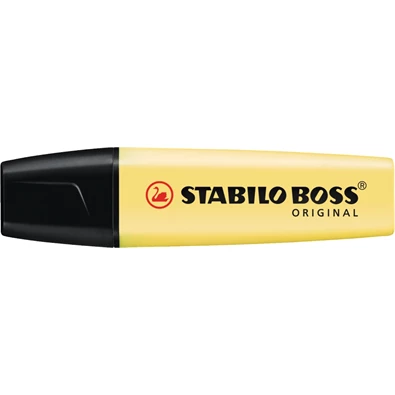Stabilo BOSS ORIGINAL Pastel vanília szövegkiemelő Stabilo BOSS ORIGINAL Pastel vanília szövegkiemelő