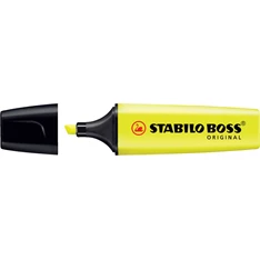 Stabilo BOSS ORIGINAL sárga szövegkiemelő Stabilo BOSS ORIGINAL sárga szövegkiemelő