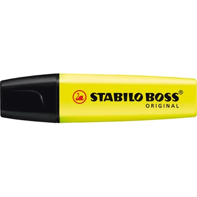 Stabilo BOSS ORIGINAL sárga szövegkiemelő Stabilo BOSS ORIGINAL sárga szövegkiemelő