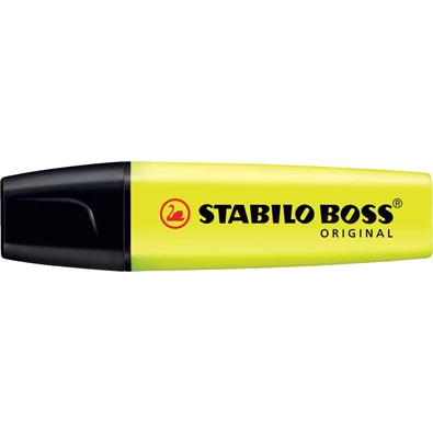 Stabilo BOSS ORIGINAL sárga szövegkiemelő Stabilo BOSS ORIGINAL sárga szövegkiemelő