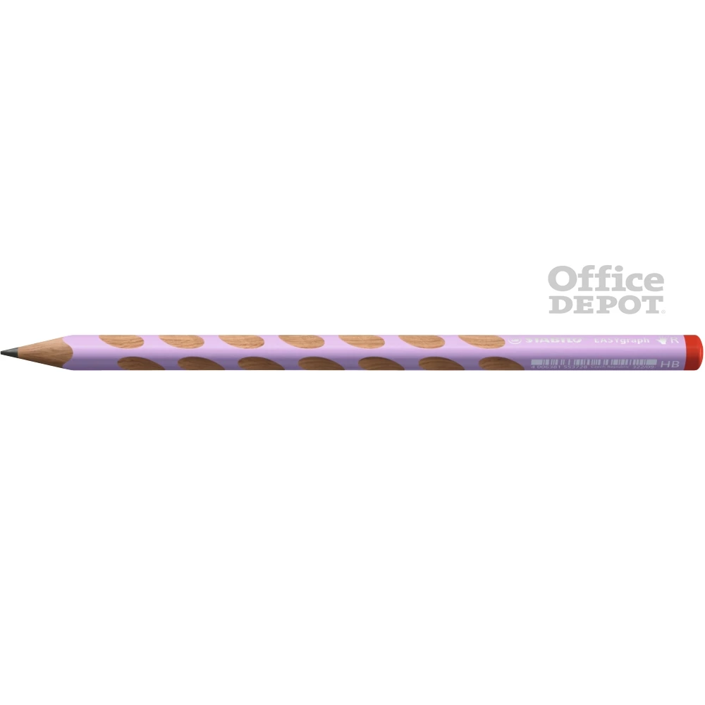 Stabilo Easy HB jobbkezes pasztell lila grafitceruza