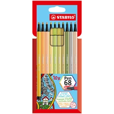 Stabilo Pen 68 10 db/csomag rostirón készlet