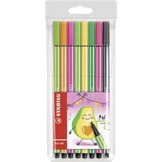 Stabilo Pen 68 Living Colors Avokádó 8db-os vegyes színű rostirón készlet Stabilo Pen 68 Living Colors Avokádó 8db-os vegyes színű rostirón készlet