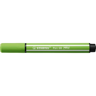 Stabilo Pen 68 MAX vágott hegyű világos zöld prémium rostirón Stabilo Pen 68 MAX vágott hegyű világos zöld prémium rostirón