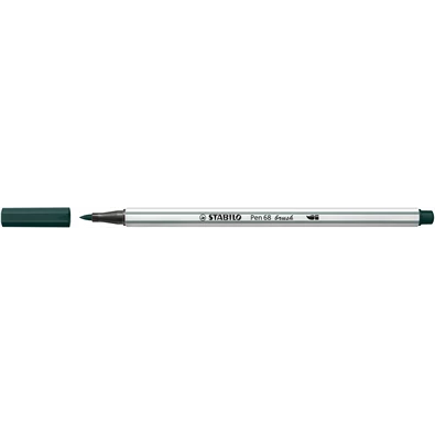 Stabilo Pen 68 brush földes zöld ecsetfilc Stabilo Pen 68 brush földes zöld ecsetfilc