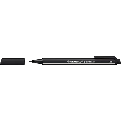 Stabilo PointMAX fekete rostirón Stabilo PointMAX fekete rostirón