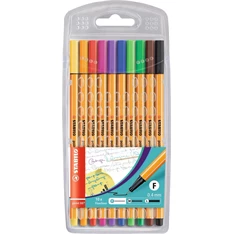 Stabilo Point 88 10db-os vegyes színű tűfilc készlet Stabilo Point 88 10db-os vegyes színű tűfilc készlet
