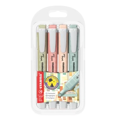 Stabilo Swing Cool NatureColors 4 db-os szövegkiemelő készlet