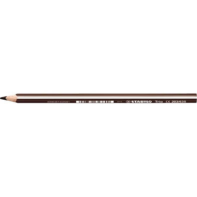 Stabilo Trio thick 203/635 sötétbarna vastag színes ceruza Stabilo Trio thick 203/635 sötétbarna vastag színes ceruza
