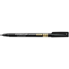 Staedtler Lumocolor permanent F fekete speciális marker Staedtler Lumocolor permanent F fekete speciális marker