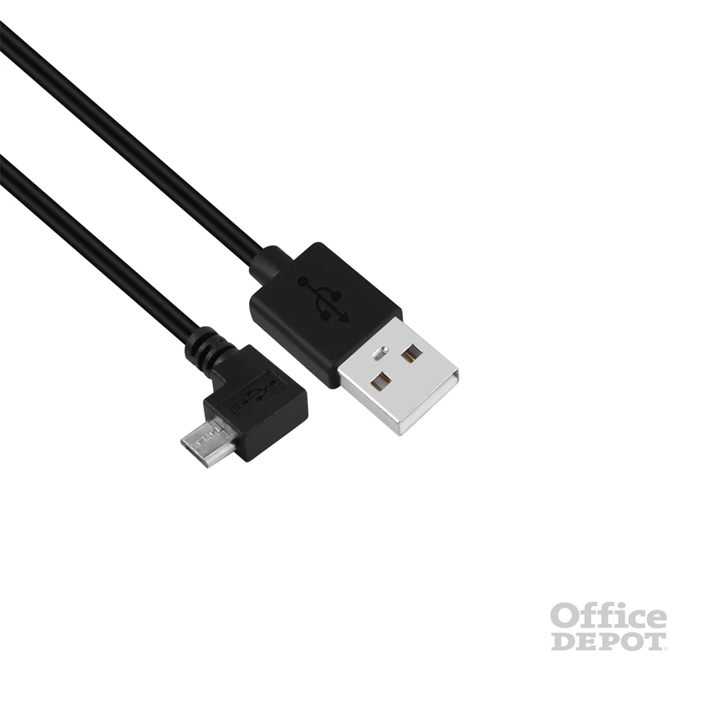 Stansson 50cm 90°-os micro USB 2.0 kábel