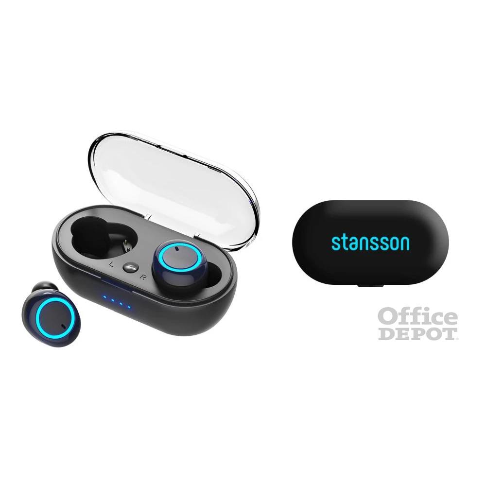 Stansson BH-400-BL True Wireless Bluetooth fekete fülhallgató