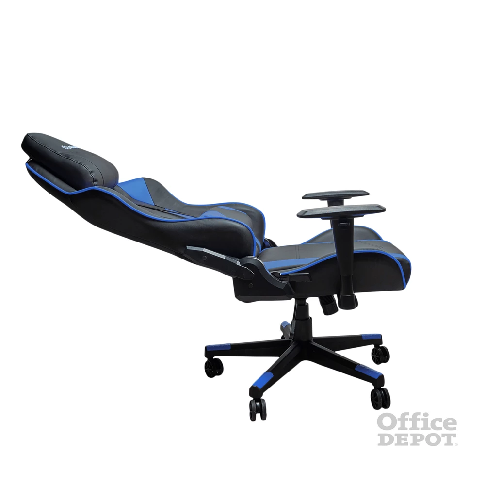 Stansson UCE602BK fekete-kék gamer szék