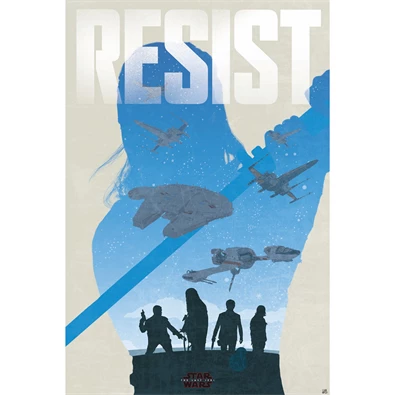 Star Wars "Resist" 91,5x61 cm poszter Star Wars "Resist" 91,5x61 cm poszter