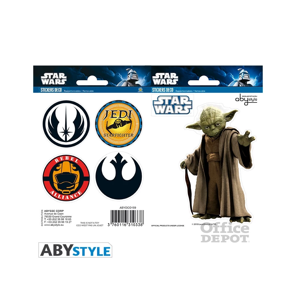 Star Wars Yoda/Symbols matrica csomag