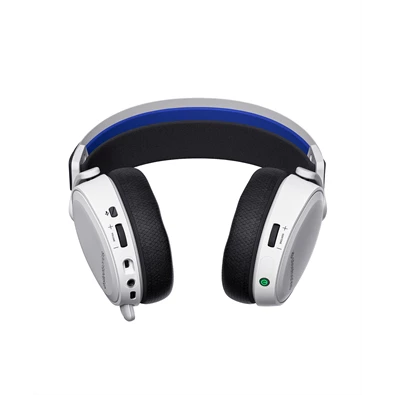 SteelSeries Arctis 7P+ PS5 fehér vezeték nélküli gamer headset SteelSeries Arctis 7P+ PS5 fehér vezeték nélküli gamer headset