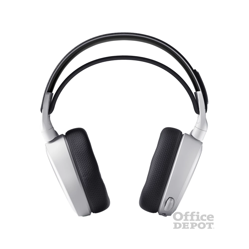 SteelSeries Arctis 7+ fehér vezeték nélküli gamer headset