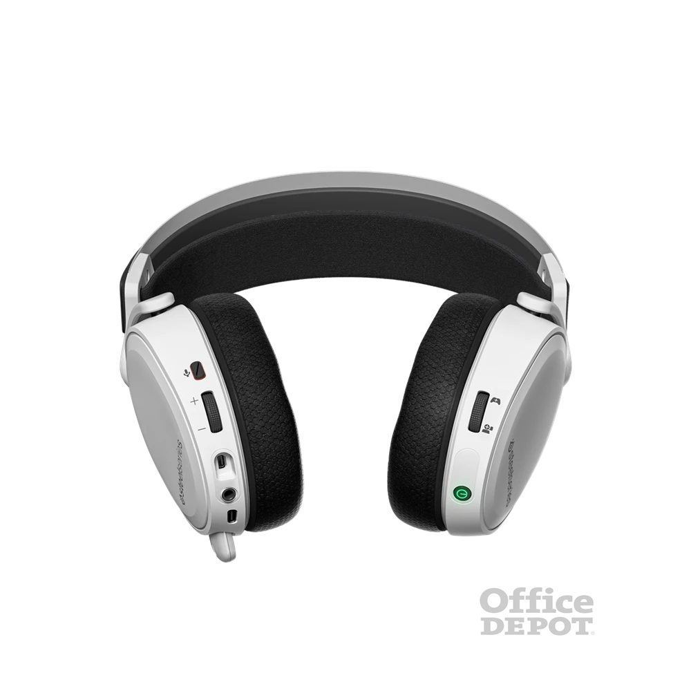 SteelSeries Arctis 7+ fehér vezeték nélküli gamer headset