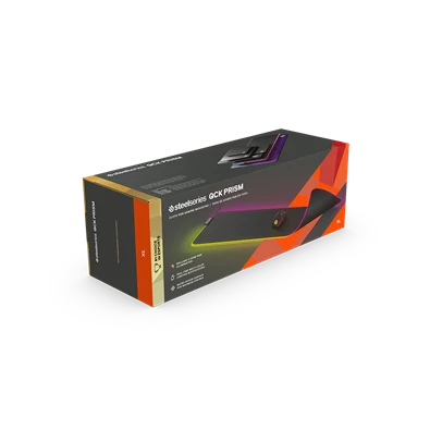 SteelSeries QCK Prism Cloth XL világító gamer egérpad SteelSeries QCK Prism Cloth XL világító gamer egérpad