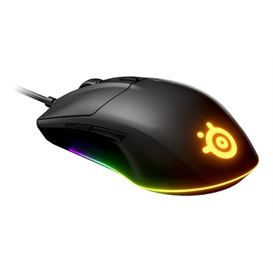 SteelSeries Rival 3 fekete optikai gamer egér SteelSeries Rival 3 fekete optikai gamer egér