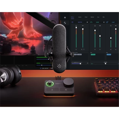 Steelseries Alias Pro fekete mikrofon Steelseries Alias Pro fekete mikrofon