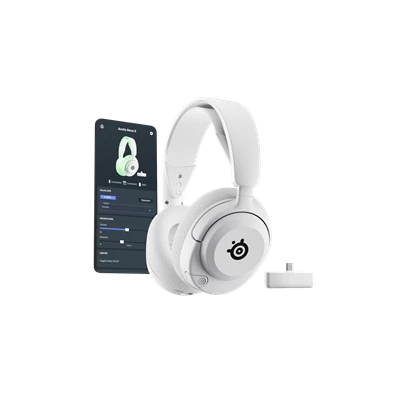 Steelseries Arctis Nova 5X Wireless Bluetooth Gaming fehér headset Steelseries Arctis Nova 5X Wireless Bluetooth Gaming fehér headset