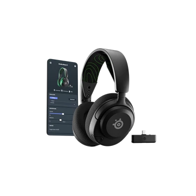 Steelseries Arctis Nova 5X Wireless Bluetooth Gaming fekete headset Steelseries Arctis Nova 5X Wireless Bluetooth Gaming fekete headset