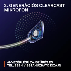 Steelseries Arctis Nova 7P vezeték nélküli kék-fekete gamer headset Steelseries Arctis Nova 7P vezeték nélküli kék-fekete gamer headset