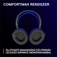Steelseries Arctis Nova 7P vezeték nélküli kék-fekete gamer headset Steelseries Arctis Nova 7P vezeték nélküli kék-fekete gamer headset