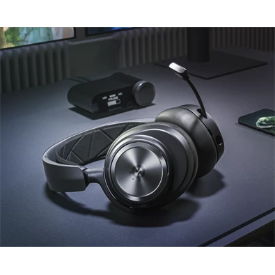 Steelseries Arctis Nova Pro vezeték nélküli fekete gamer headset Steelseries Arctis Nova Pro vezeték nélküli fekete gamer headset