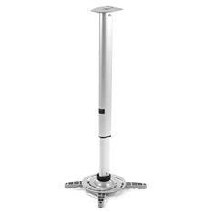 Stell SHO 1091 60-102cm, 15°, 15kg ezüst mennyezeti kihúzható projektor tartó Stell SHO 1091 60-102cm, 15°, 15kg ezüst mennyezeti kihúzható projektor tartó