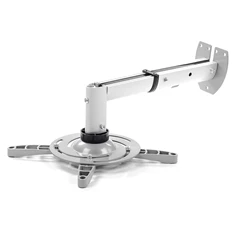 Stell SHO 1092 25 -33cm, 15°, 15kg ezüst fali kihúzható projektor tartó Stell SHO 1092 25 -33cm, 15°, 15kg ezüst fali kihúzható projektor tartó