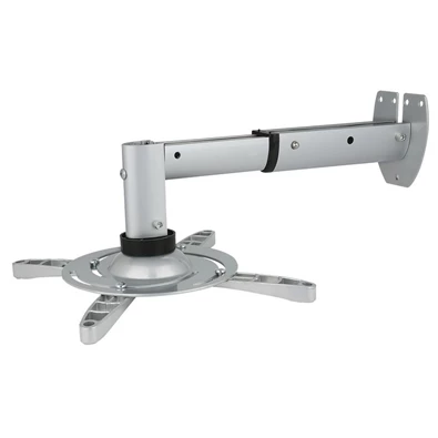 Stell SHO 1092 25 -33cm, 15°, 15kg ezüst fali kihúzható projektor tartó Stell SHO 1092 25 -33cm, 15°, 15kg ezüst fali kihúzható projektor tartó