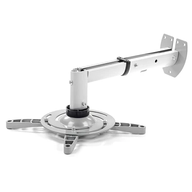 Stell SHO 1092 25 -33cm, 15°, 15kg ezüst fali kihúzható projektor tartó Stell SHO 1092 25 -33cm, 15°, 15kg ezüst fali kihúzható projektor tartó