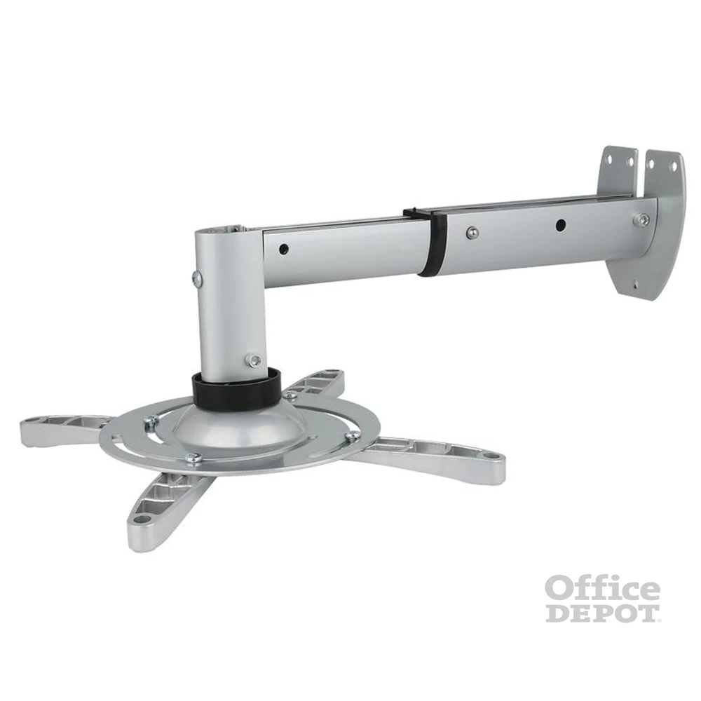 Stell SHO 1092 25 -33cm, 15°, 15kg ezüst fali kihúzható projektor tartó
