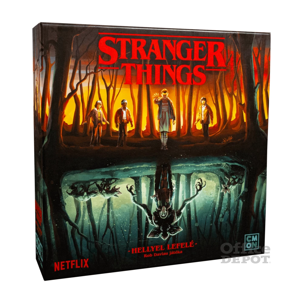 Stranger Things: Hellyel lefelé társasjáték