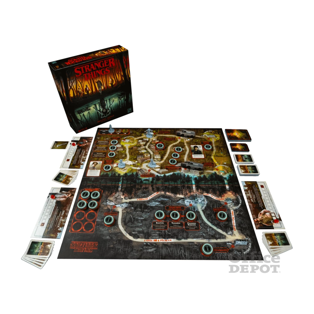 Stranger Things: Hellyel lefelé társasjáték