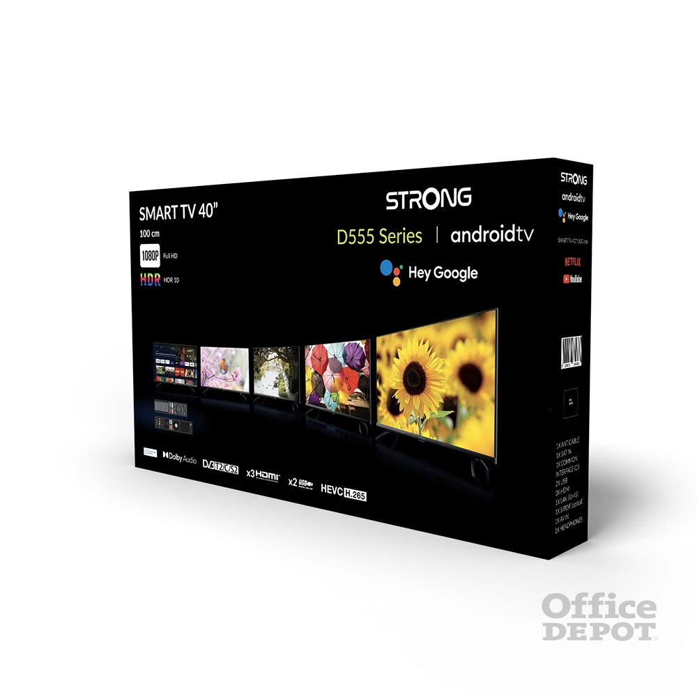 Strong 40" SRT40FD5553 Full HD Android Smart TV