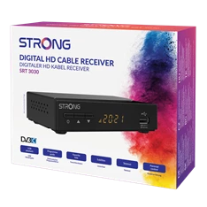 Strong SRT3030 HD DVB-C digitális kábel TV beltéri egység Strong SRT3030 HD DVB-C digitális kábel TV beltéri egység