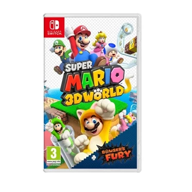 Super Mario 3D World + Bowser`s Fury Nintendo Switch játékszoftver Super Mario 3D World + Bowser`s Fury Nintendo Switch játékszoftver