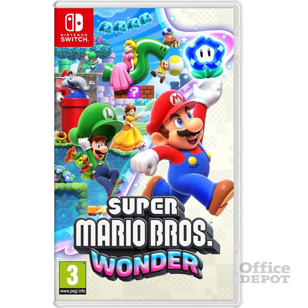Super Mario Wonder Nintendo Switch játékszoftver Office