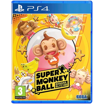 Super Monkey Ball: Banana Blitz HD PS4 játékszoftver Super Monkey Ball: Banana Blitz HD PS4 játékszoftver