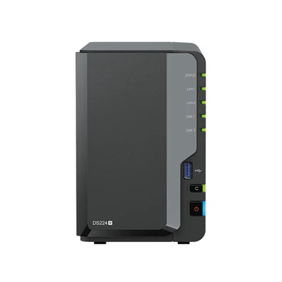 Synology DiskStation DS224+ (2GB) 2x SSD/HDD NAS + regisztrációs kártya Synology DiskStation DS224+ (2GB) 2x SSD/HDD NAS + regisztrációs kártya