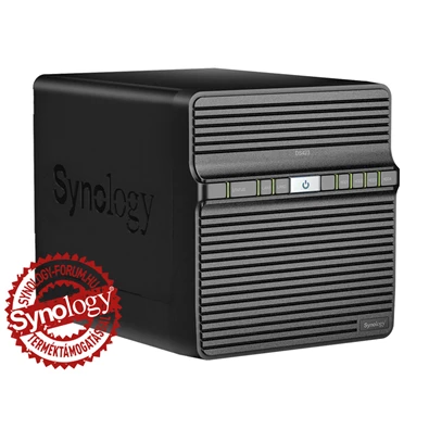 Synology DiskStation DS423 (2GB) 4x SSD/HDD NAS + regisztrációs kártya Synology DiskStation DS423 (2GB) 4x SSD/HDD NAS + regisztrációs kártya